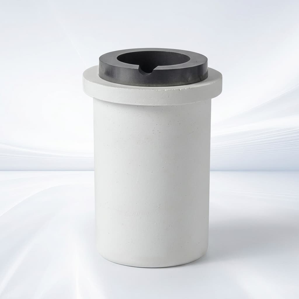 Custom graphite susceptor for crystal growth furnace use