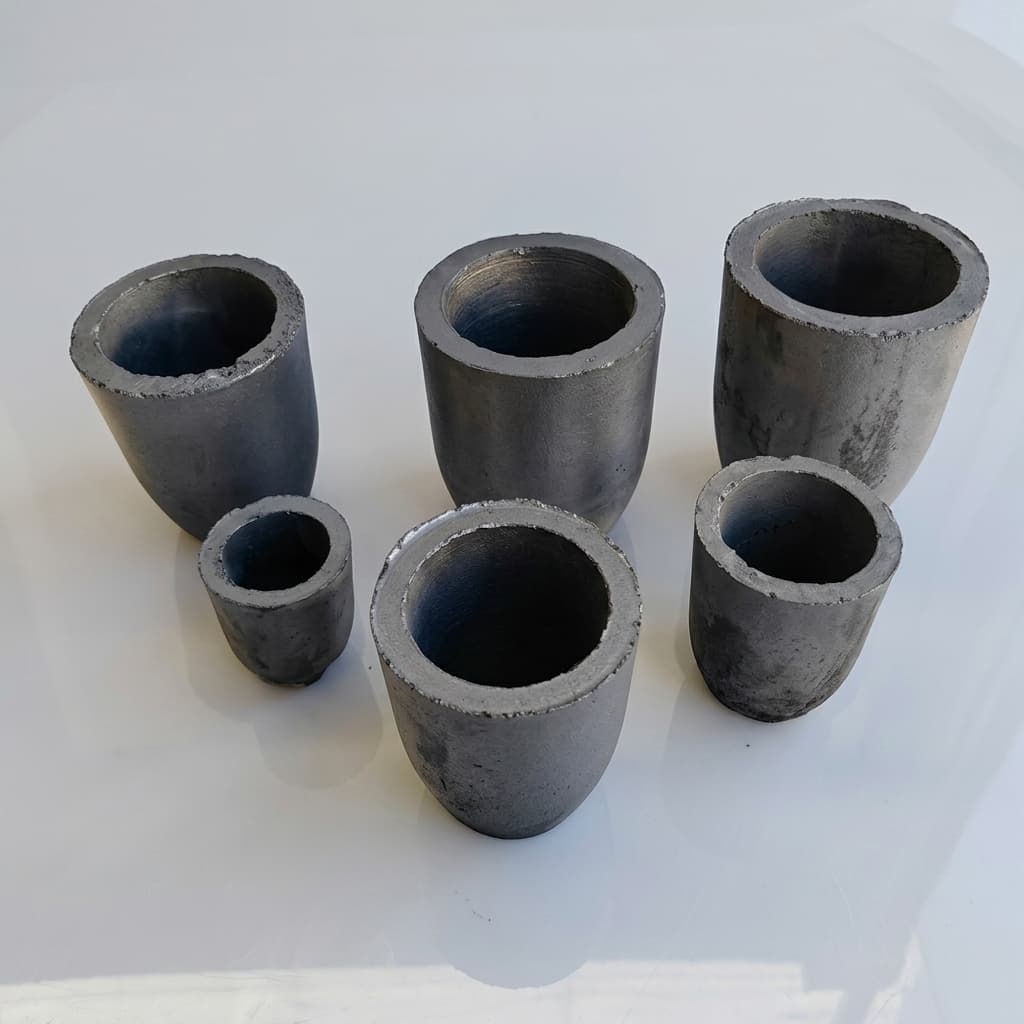 SiC growth graphite crucible assembly with matching lid